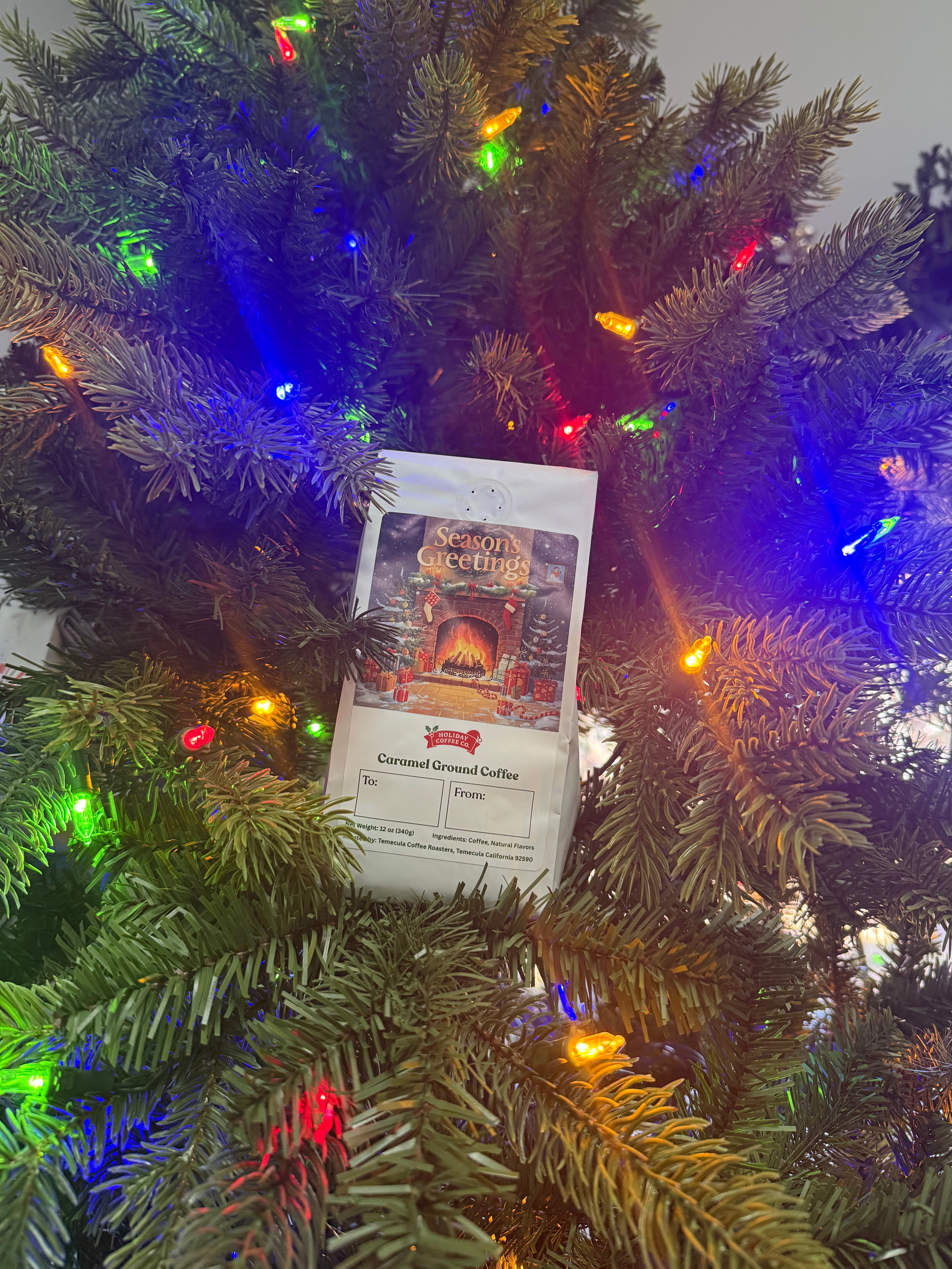 Season Greetings Caramel Ground Coffee