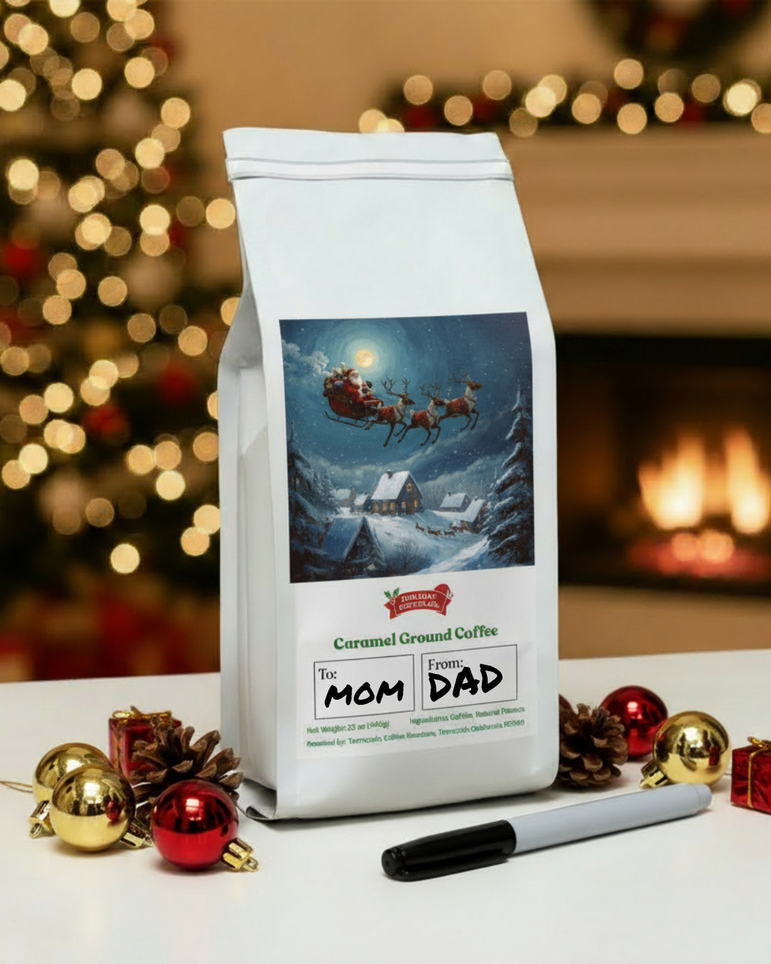 Santa's Sleigh Medium Ground Coffee